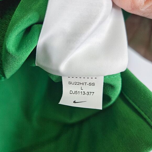 NEW Nike Oregon Ducks Football Coach Sideline Jacket Shirt Mens Large Green NCAA - Picture 11 of 11